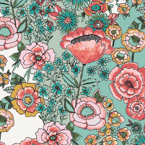 Cotton Headband - Flower Shower