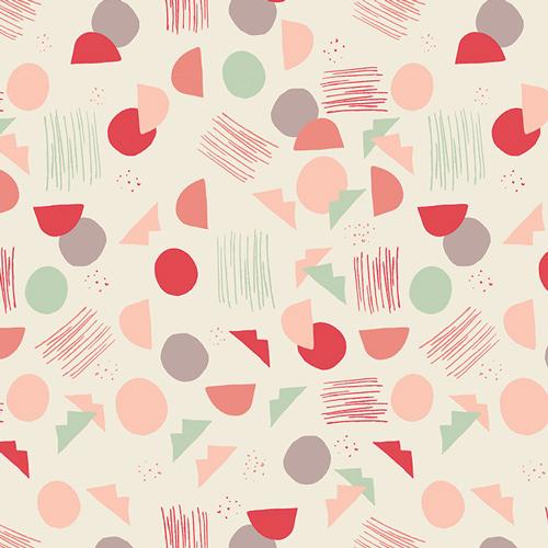 Organic Cotton Headband - Sherbert Shapes