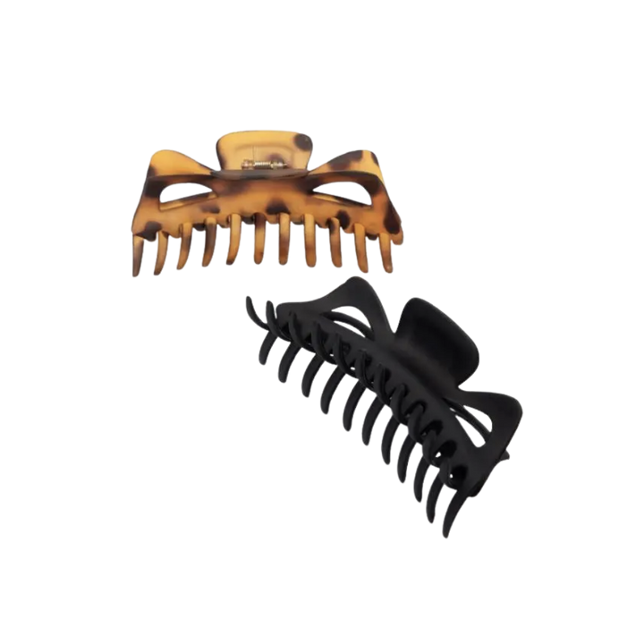Recycled Plastic Jumbo Classic Claw Clips 2pc