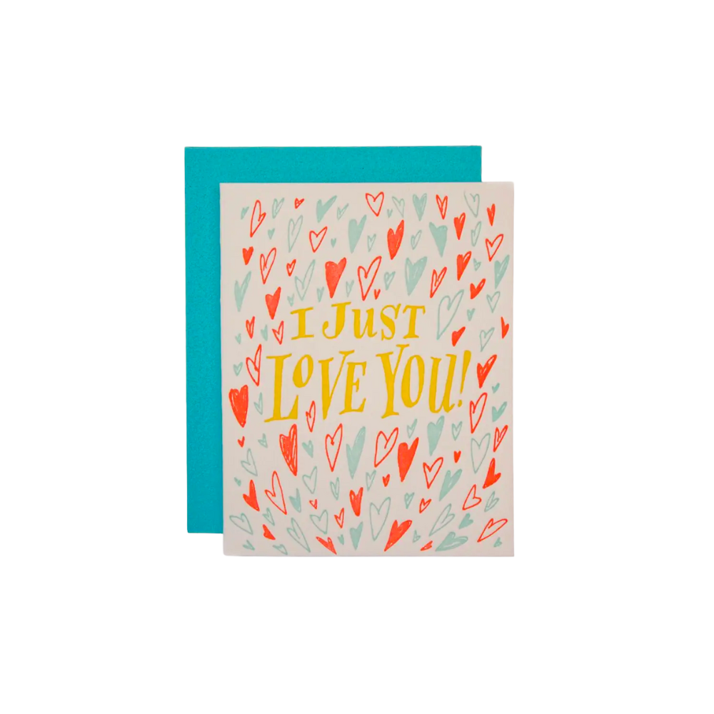 I Just Love You Card