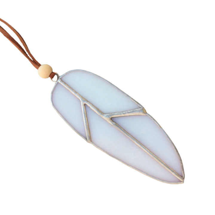 Small Stained Glass Feather