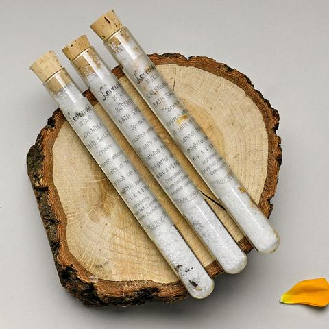 Bath Salt Vials - Healing Calendula