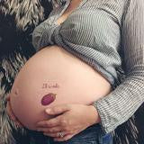 Temporary Tattoo Third Trimester