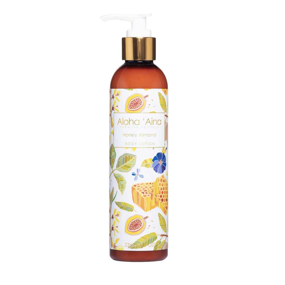 Honey Almond Hawaiian Aromatherapy Body Lotion