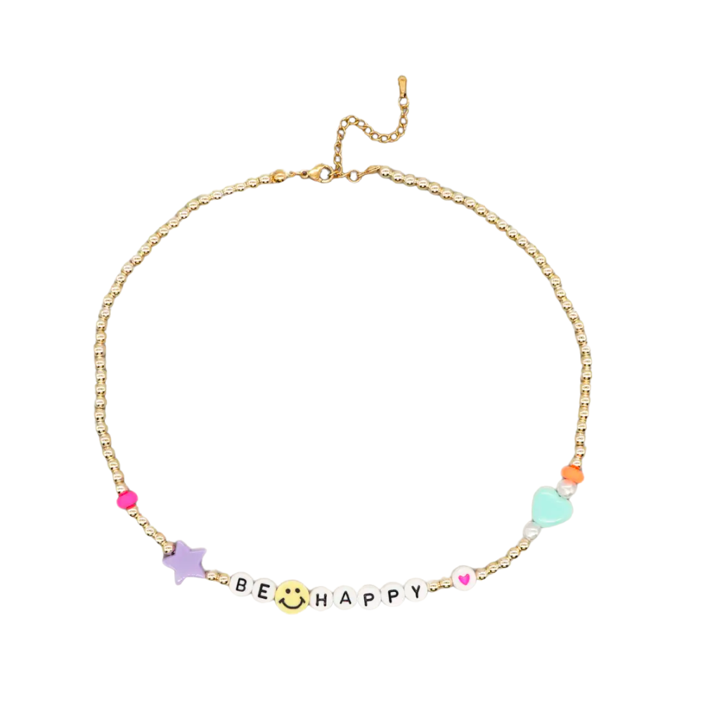 Be Happy Kid's Necklace