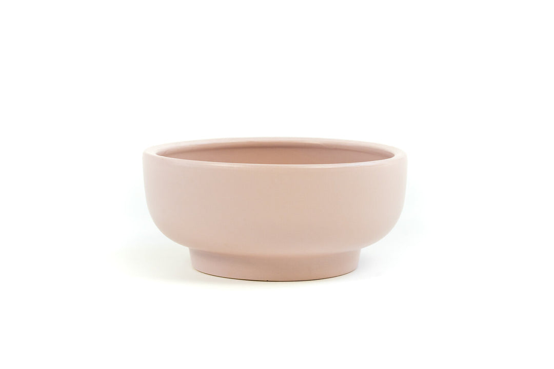 9" Large Pedestal Home and Garden Bowl