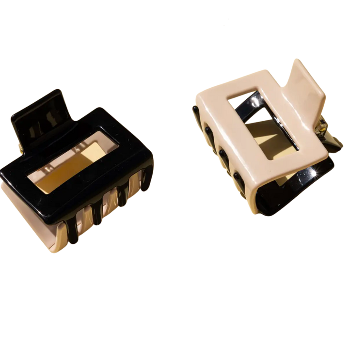 Two Tone Claw Clip