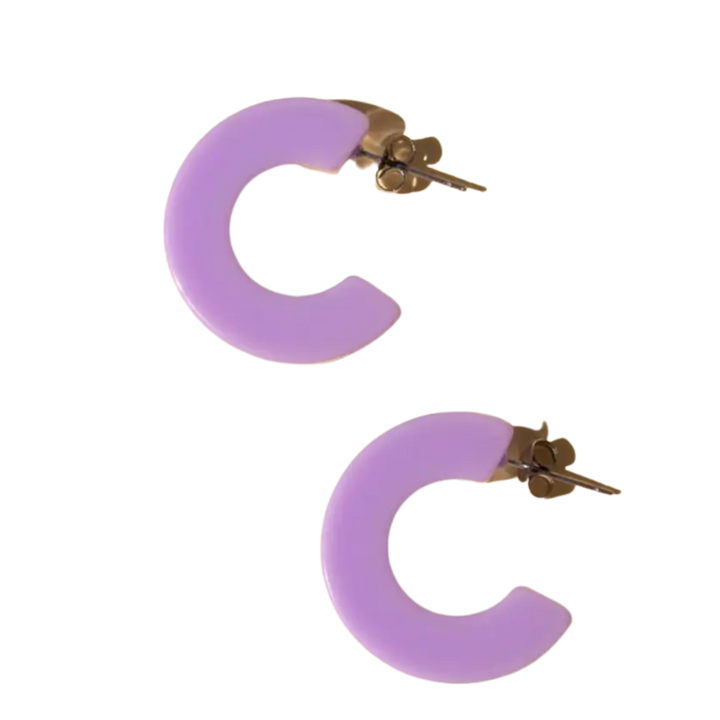 Ray Hoop Earrings