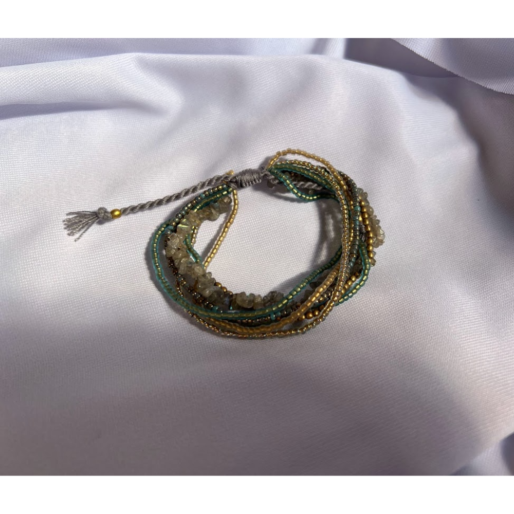 7 String Labradorite Bracelet