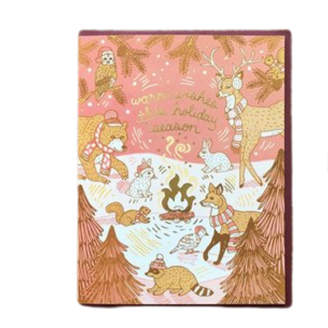 Woodland Holiday Card