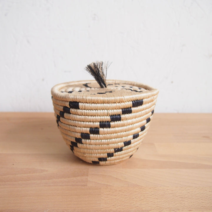 Tanga Mini Lidded Basket