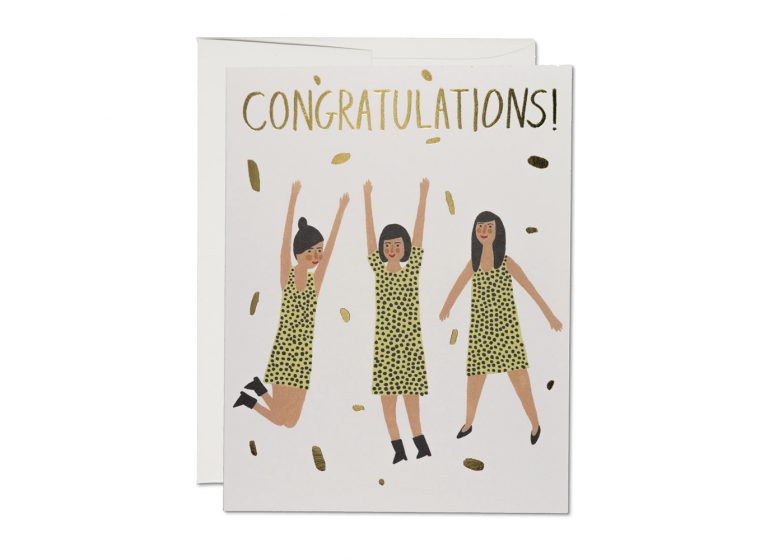 Three Women Congrats Card