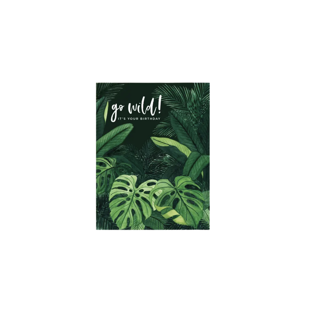 Go Wild Birthday Card
