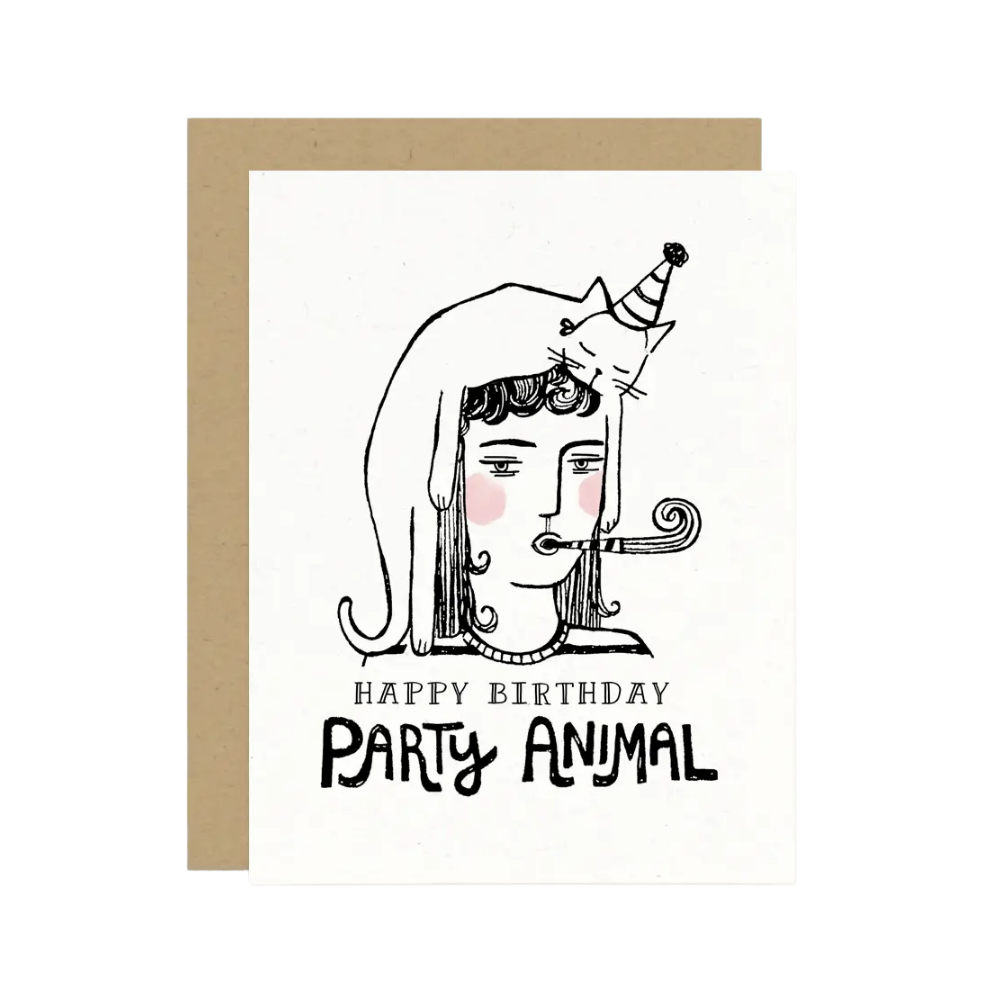 Party Animal Birthday Card