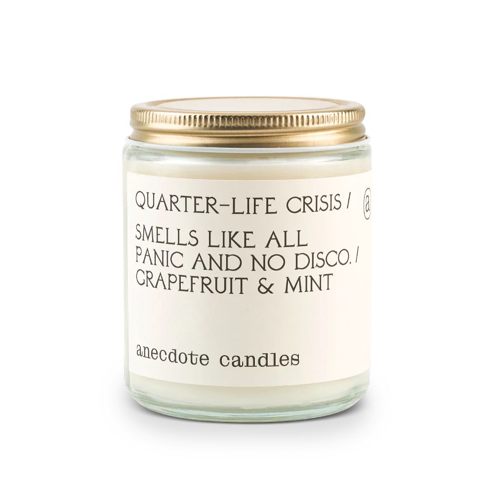 Quarter Life Crisis Candle (Grapefruit & Mint)