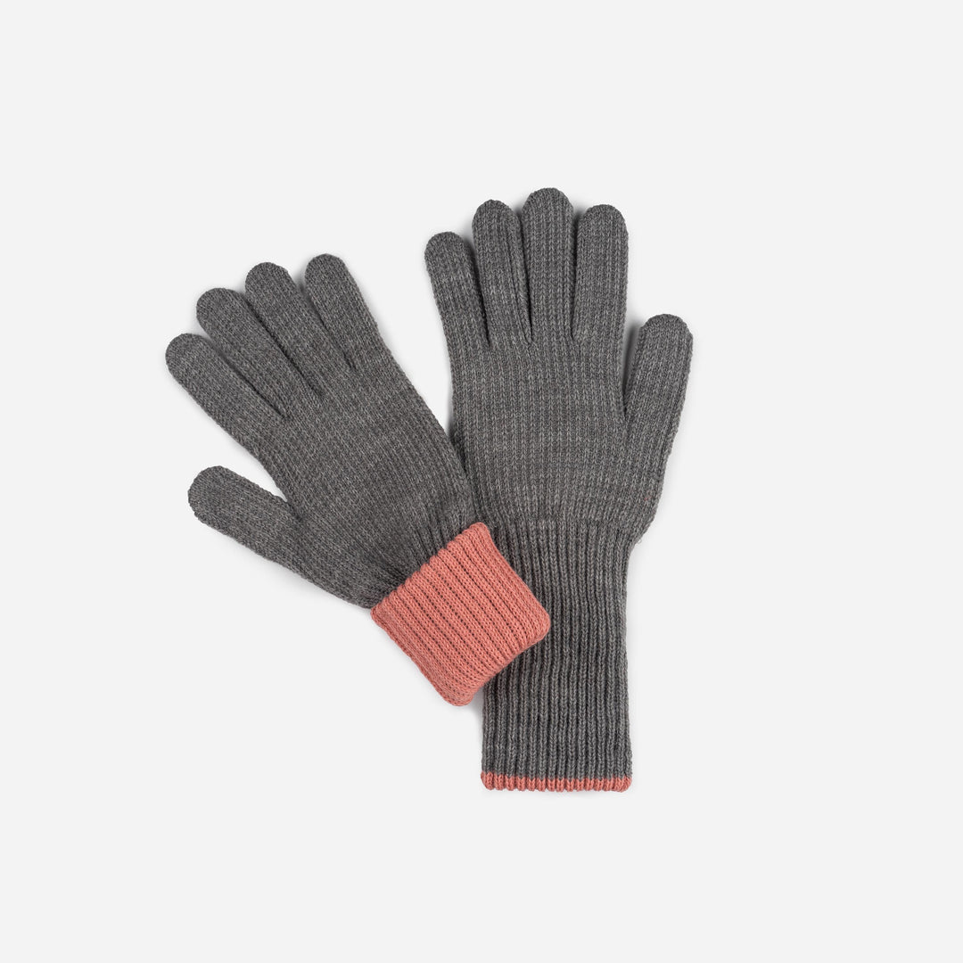 Ribbed Long Gloves