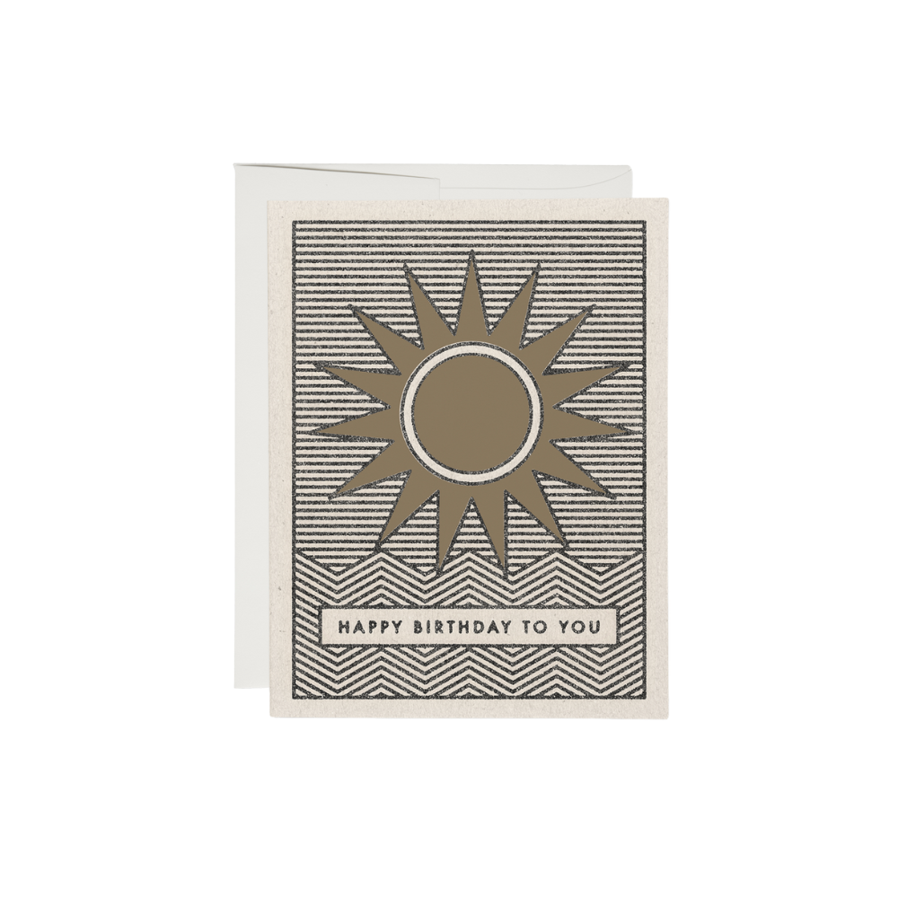 Sunshine Birthday Card