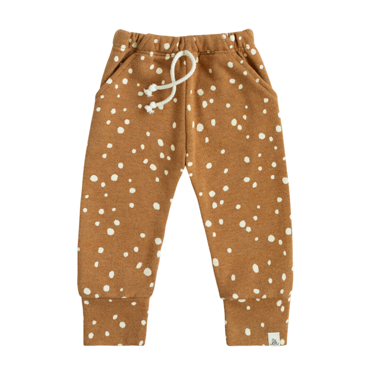 Rust Dot Skinny Joggers