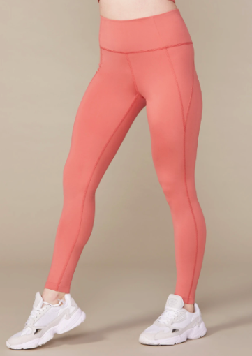 Compressive High-Rise Legging in Clay