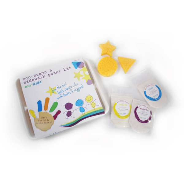 Eco Stamp & Sidewalk Paint Kit