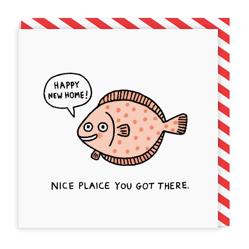 Nice Plaice You Got There Greeting Card