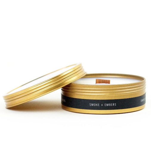 Smoke + Embers Soy Travel Candle