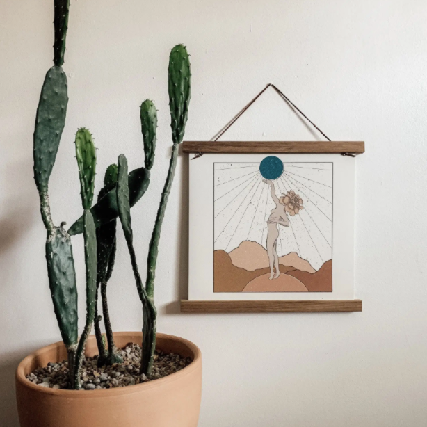 Stardust Soul Art Print