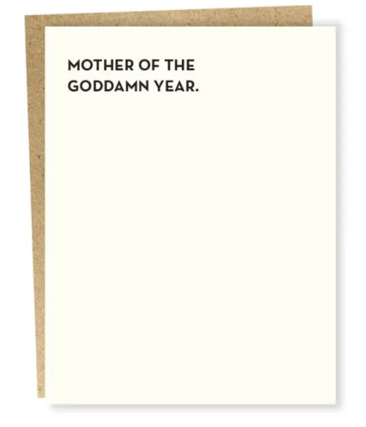 Mother of the Year Card