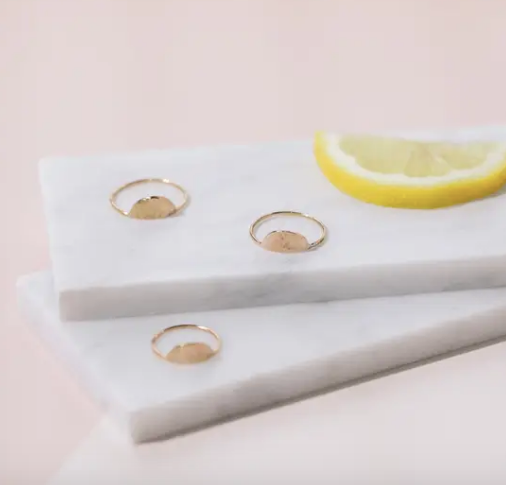 Selene Moon Ring