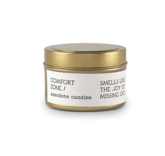 Comfort Zone (Coffee and Cedarwood) Tin Travel Candle