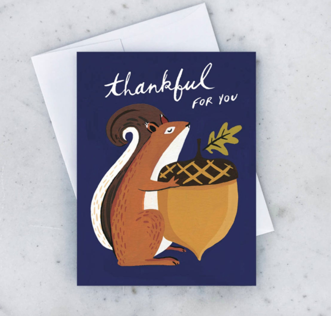 Thankful for You Card