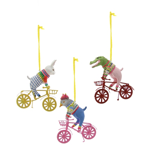 Holiday Bicycle Ornament