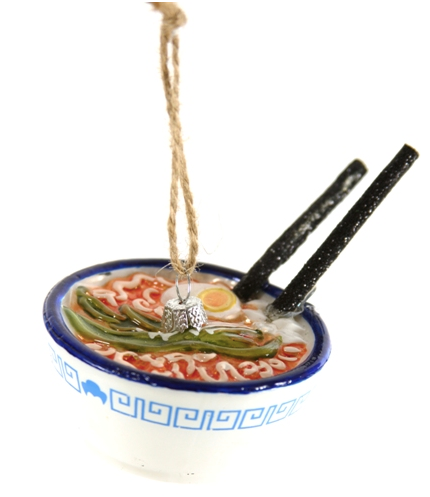 Ramen Glass Ornament