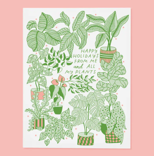 Plant Holiday Card - Boxed Set of 6