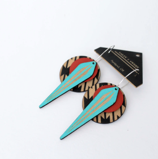 La Naja Earrings in Southwestern