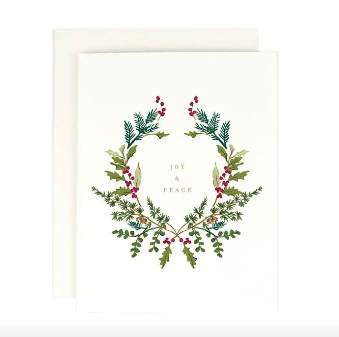 Joy and Peace Foil Greeting Card Box Set