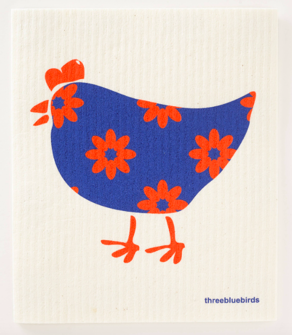 Lucille Chicken Swedish Dishcloth