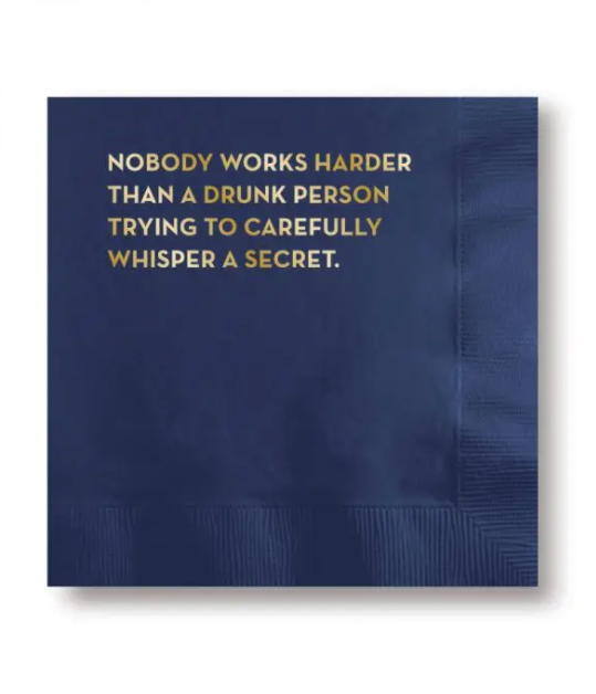 Drunk Person Cocktail Napkins