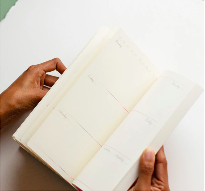 Start Where You Are Week at a Glance Diary/Planner