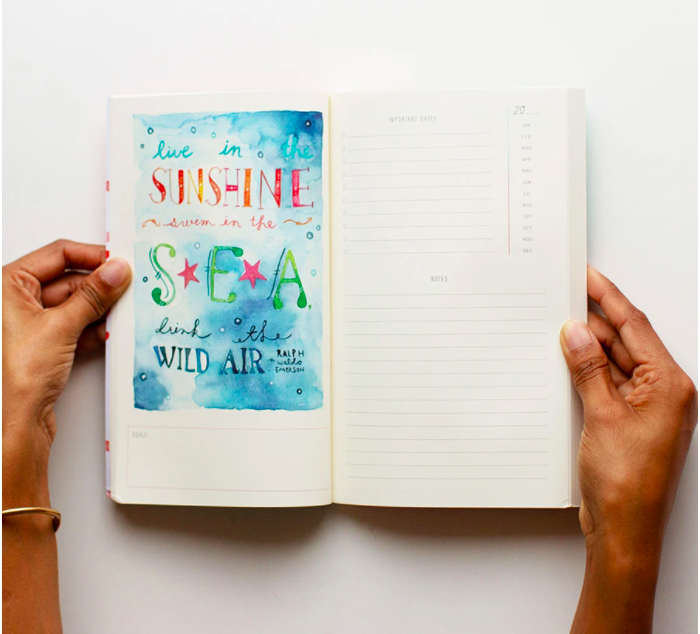 Start Where You Are Week at a Glance Diary/Planner