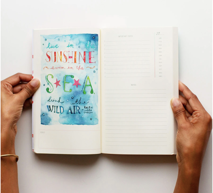 Start Where You Are Week at a Glance Diary/Planner
