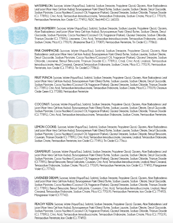 Valentine Sweet Surprise Sugar Cube Set (Calendar)
