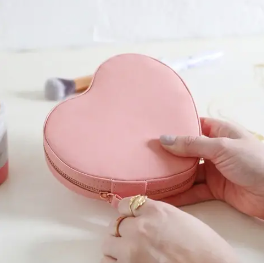 Heart Shaped Jewelry Case