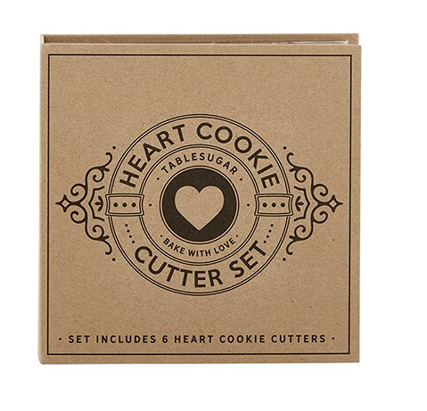 Heart-Shaped Cookie Cutter Set