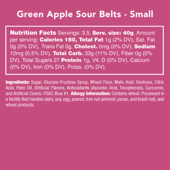Green Apple Sour Belt