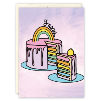 Yasss Birthday Card