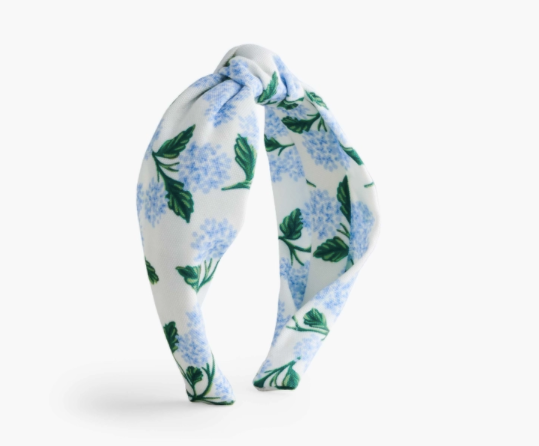 Hydrangea Knotted Headband