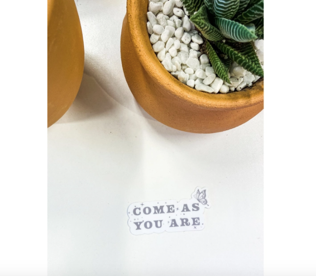 Come As You Are Sticker