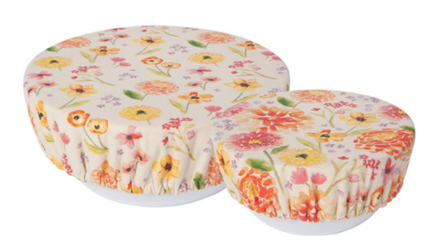 Cottage Floral Bowl Cover