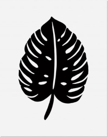 Monstera Art Print
